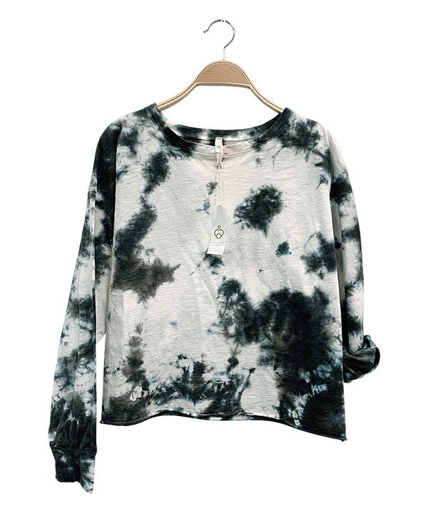 CLOUD COTTON TIE DYE T-Charmful Clothing Boutique