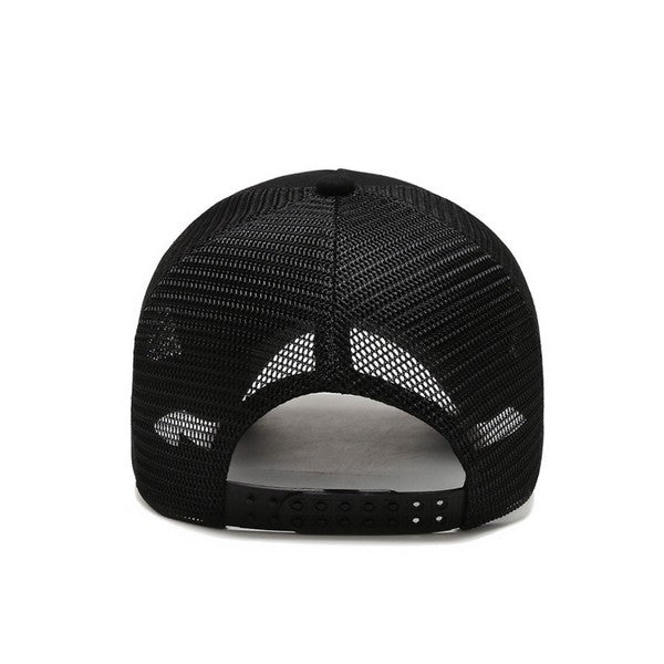 American Flag Unisex Trucker Hat-Charmful Clothing Boutique