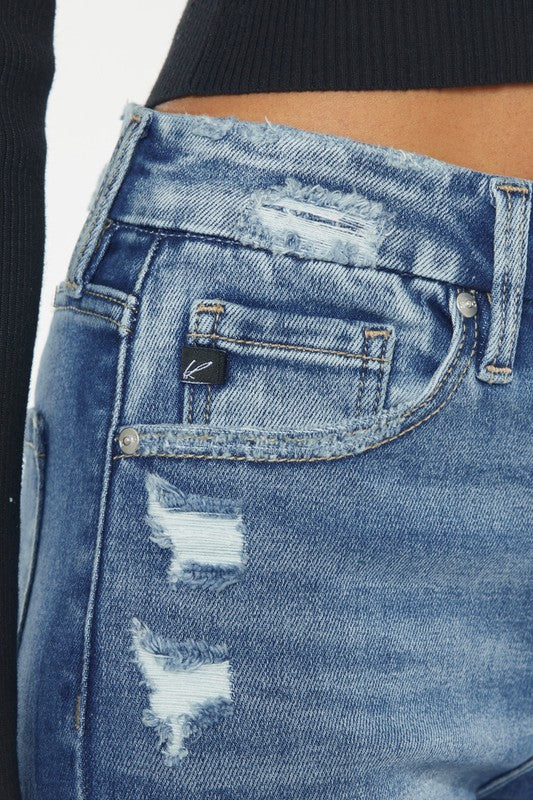 High Rise Slim Straight-Charmful Clothing Boutique