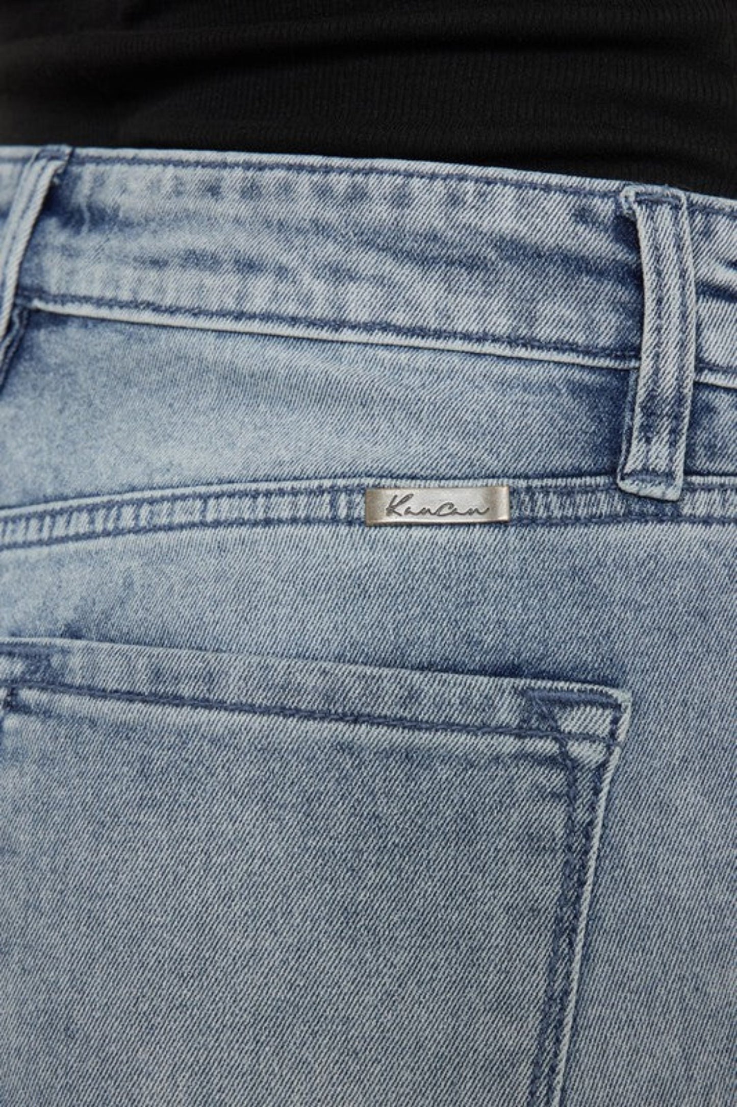Kan Can High Rise Straight Fit Jeans-Charmful Clothing Boutique