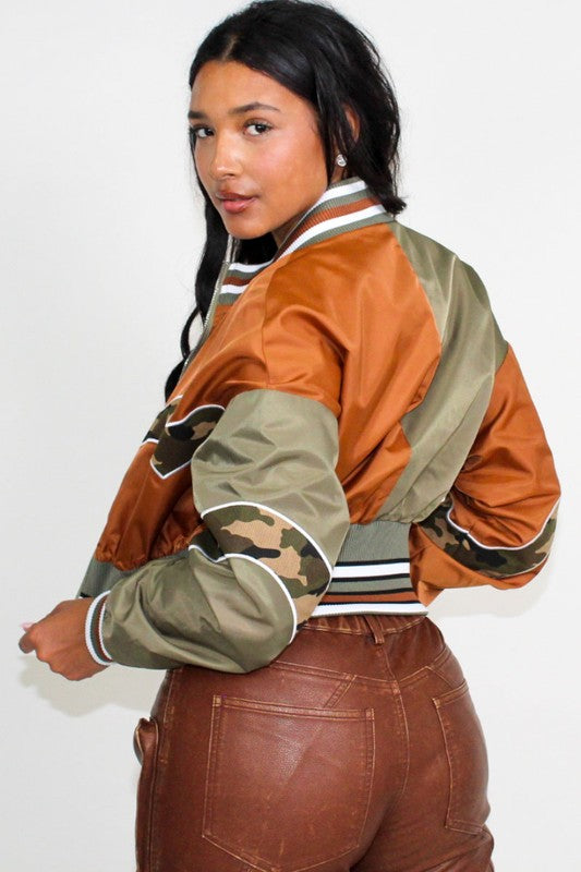 Athina Color Block Jacket-Charmful Clothing Boutique