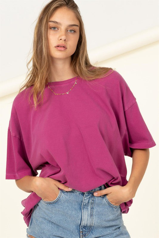 Cool and Chill Oversized T-Shirt-Charmful Clothing Boutique