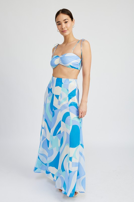 SPAGHETTI STAP RUCHED TOP-Charmful Clothing Boutique