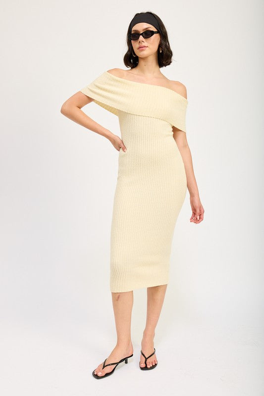 STRAPLESS BODYCON MIDI DRESS-Charmful Clothing Boutique