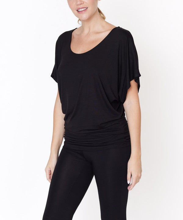 BAMBOO SK U NECK TUNIC-Charmful Clothing Boutique