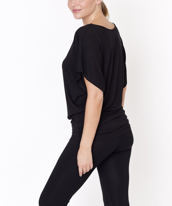 BAMBOO SK U NECK TUNIC-Charmful Clothing Boutique