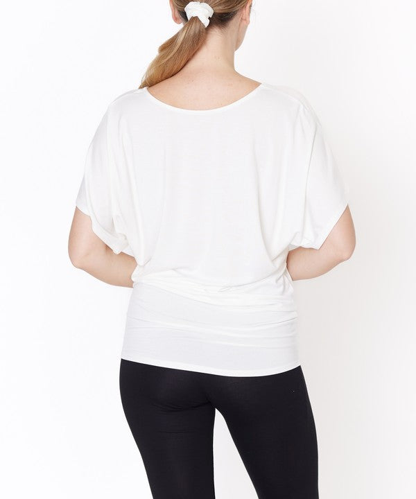 BAMBOO SK U NECK TUNIC-Charmful Clothing Boutique