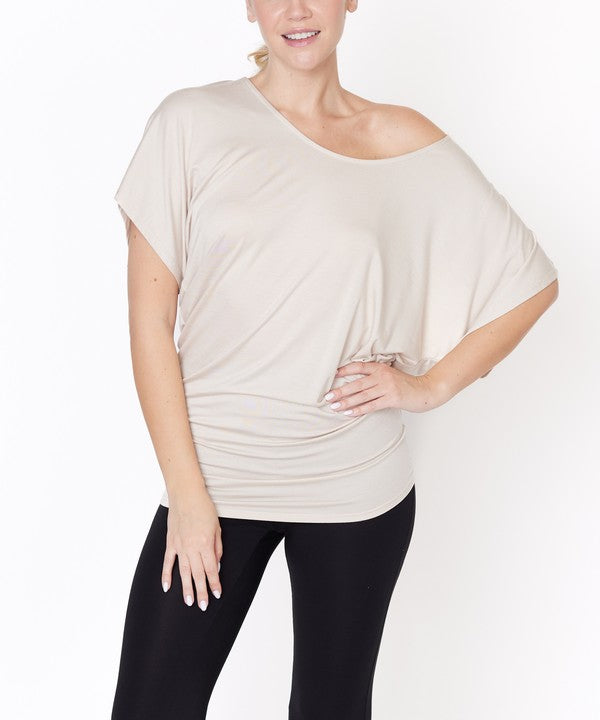 BAMBOO SK U NECK TUNIC-Charmful Clothing Boutique