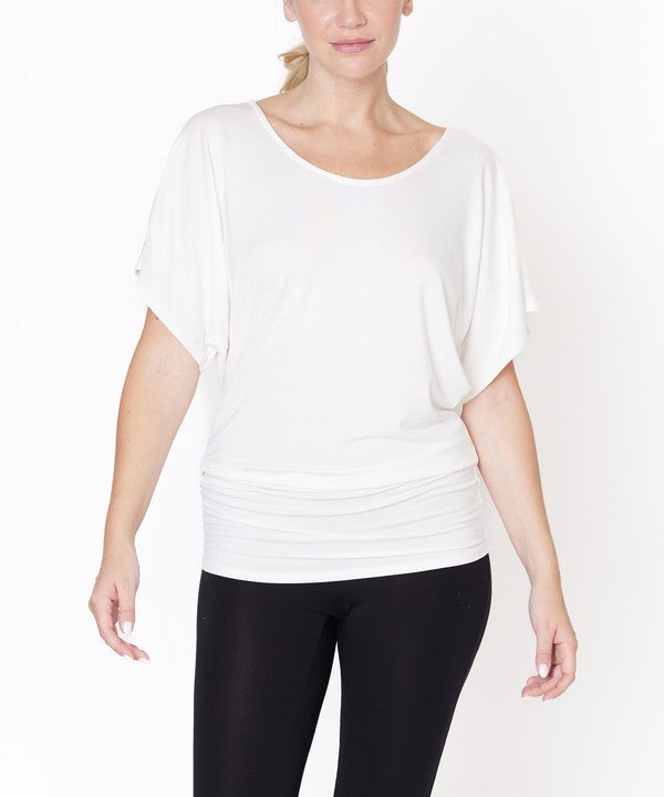 BAMBOO SK U NECK TUNIC-Charmful Clothing Boutique