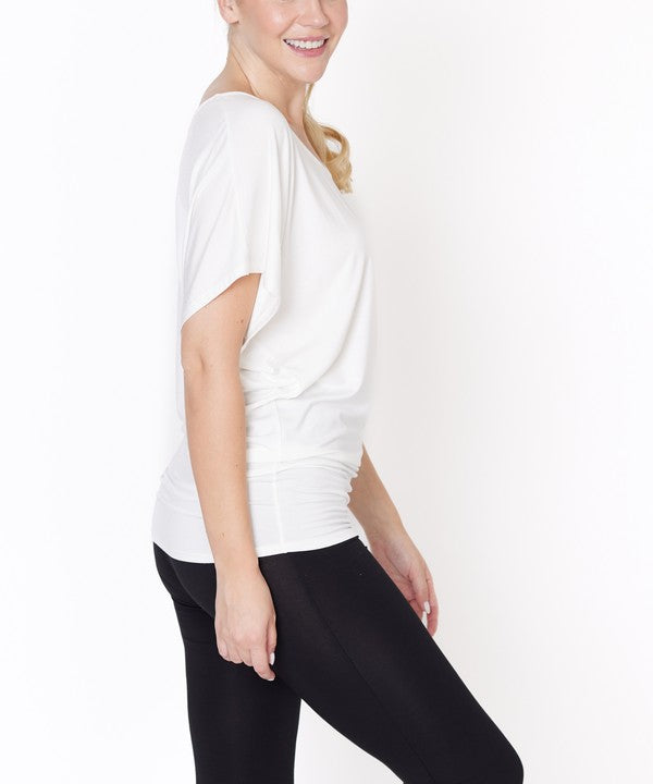 BAMBOO SK U NECK TUNIC-Charmful Clothing Boutique