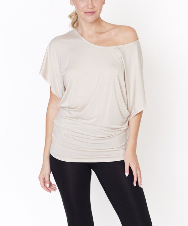 BAMBOO SK U NECK TUNIC-Charmful Clothing Boutique