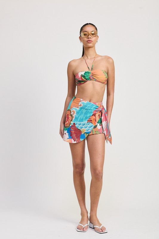 MINI WRAP SHORTS-Charmful Clothing Boutique