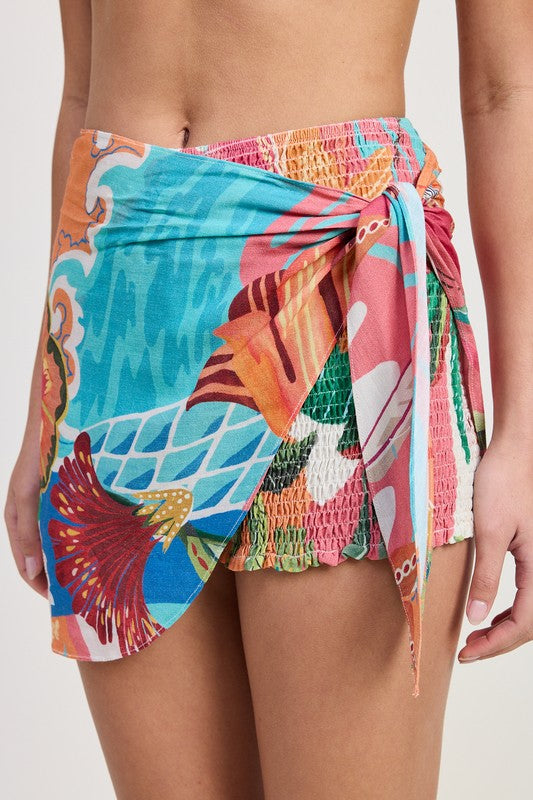 MINI WRAP SHORTS-Charmful Clothing Boutique