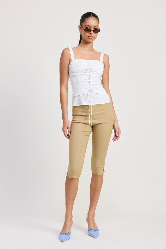 SQAURE NECK CORSET TOP-Charmful Clothing Boutique