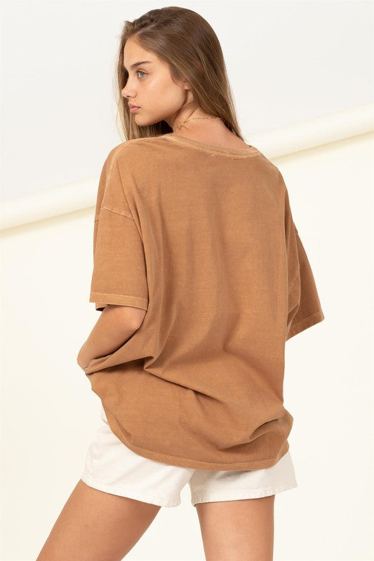 Cool and Chill Oversized T-Shirt-Charmful Clothing Boutique