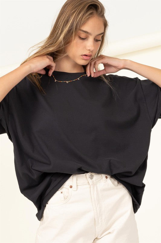 Cool and Chill Oversized T-Shirt-Charmful Clothing Boutique