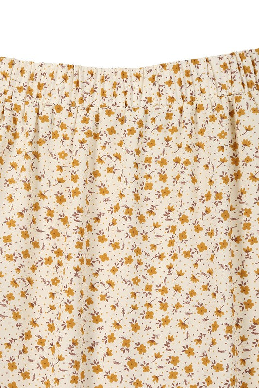 ruched dressy bottom skirt-Charmful Clothing Boutique