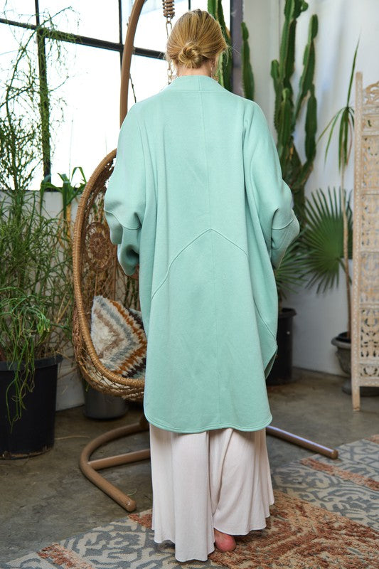 OVERSIZED KNIT CARDIGAN PLUS JJO5013P-Charmful Clothing Boutique