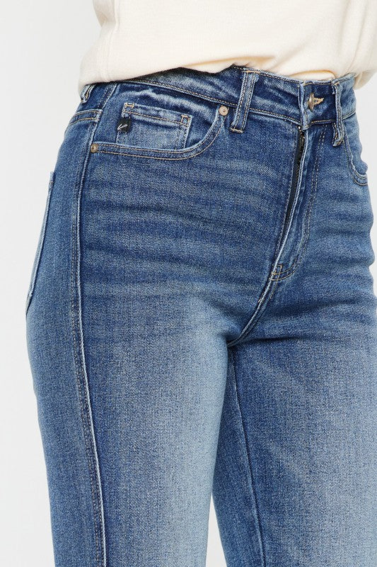 Kan Can High Rise Flare Jeans-Charmful Clothing Boutique