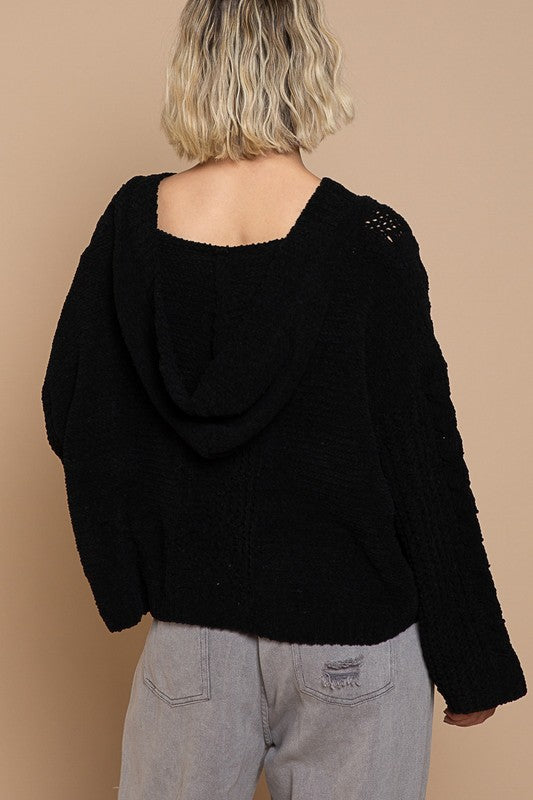 Twisted Knit Sweater-Charmful Clothing Boutique