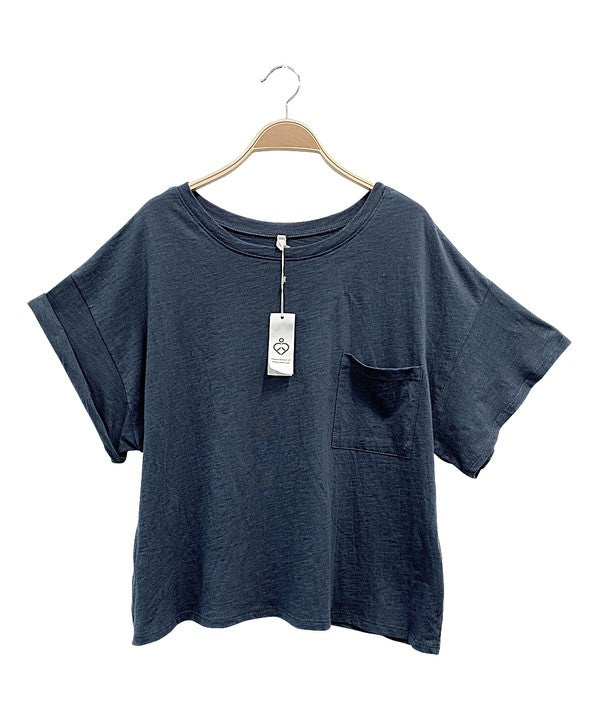 POCKET OVERSIZE CROP T-Charmful Clothing Boutique