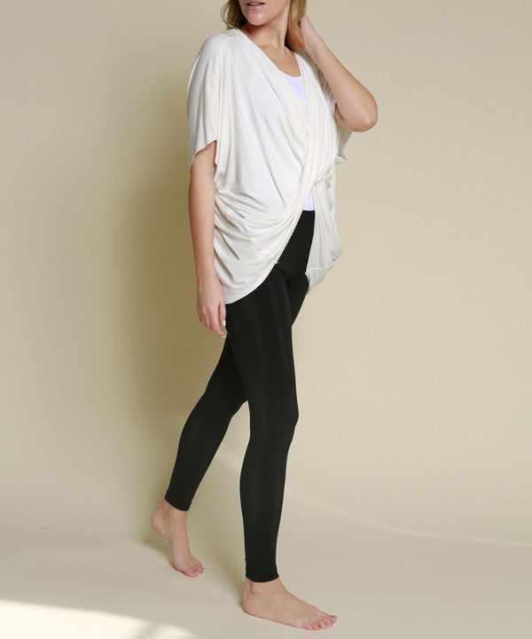 BAMBOO ONE SIZE WRAP TOP-Charmful Clothing Boutique