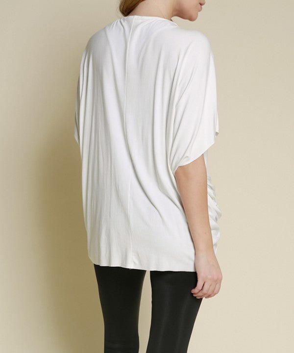 BAMBOO ONE SIZE WRAP TOP-Charmful Clothing Boutique