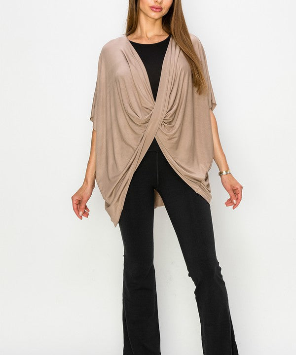 BAMBOO ONE SIZE WRAP TOP-Charmful Clothing Boutique