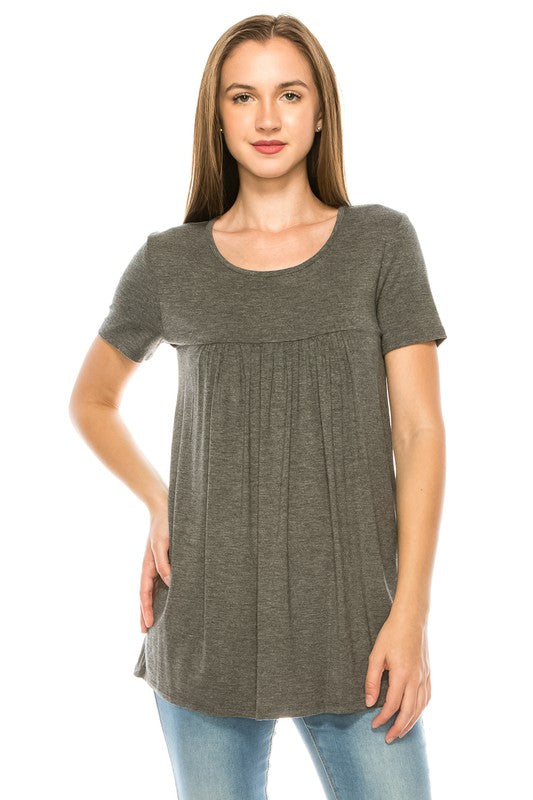 Short Sleeve Top-Charmful Clothing Boutique