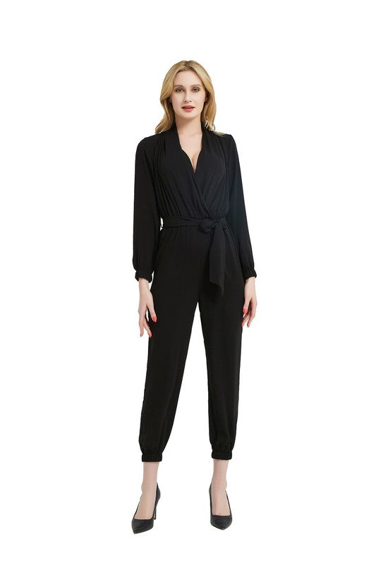 Black Jumpsuit-Charmful Clothing Boutique