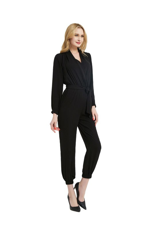 Black Jumpsuit-Charmful Clothing Boutique