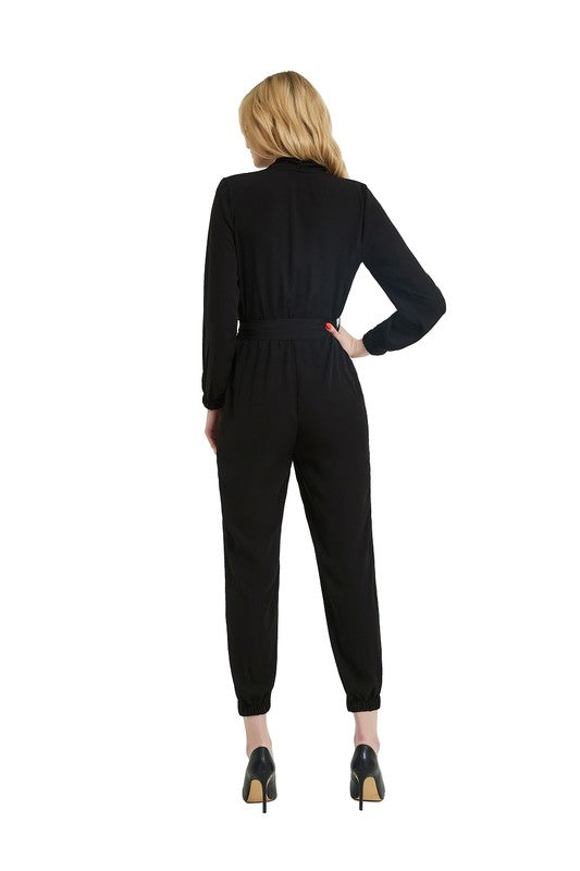 Black Jumpsuit-Charmful Clothing Boutique