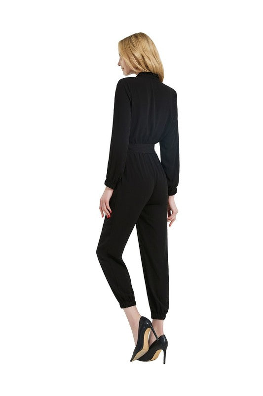 Black Jumpsuit-Charmful Clothing Boutique