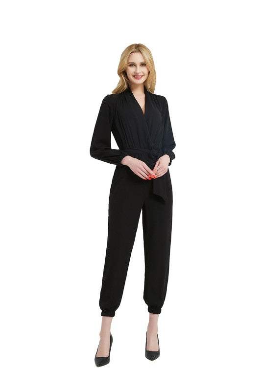 Black Jumpsuit-Charmful Clothing Boutique