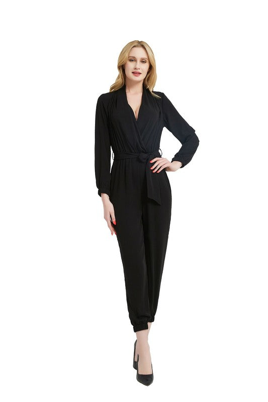 Black Jumpsuit-Charmful Clothing Boutique