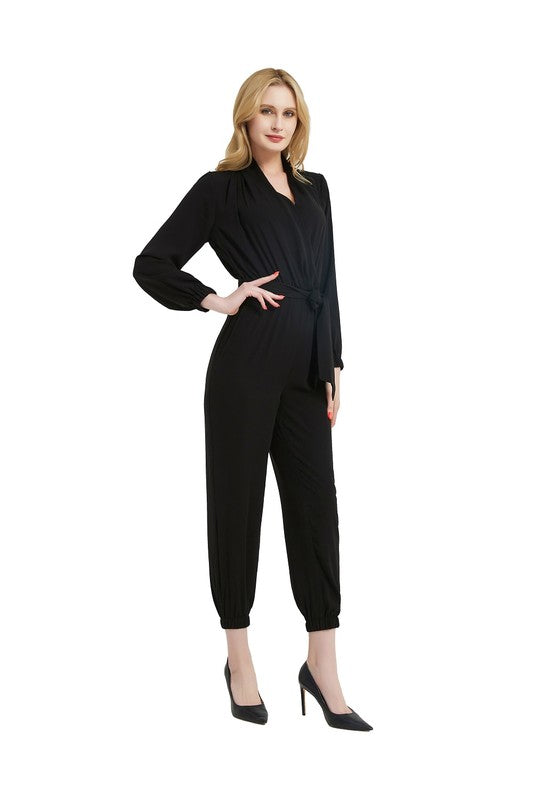 Black Jumpsuit-Charmful Clothing Boutique