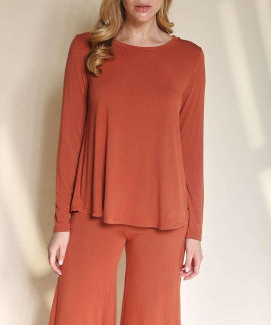 BAMBOO CLASSIC LONG SLEEVE-Charmful Clothing Boutique