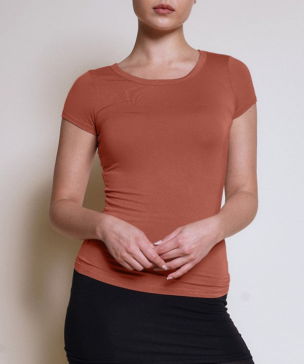 BAMBOO CREWNECK TOP-Charmful Clothing Boutique