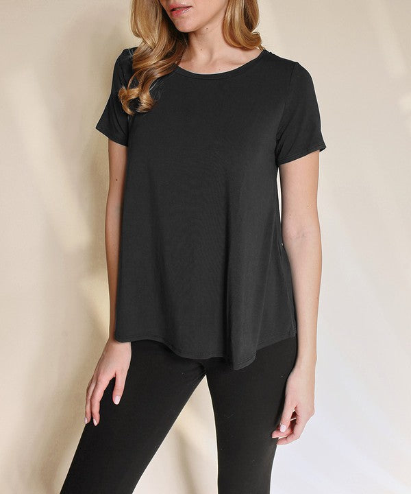 BAMBOO RELAX FIT CLASSIC TOP-Charmful Clothing Boutique