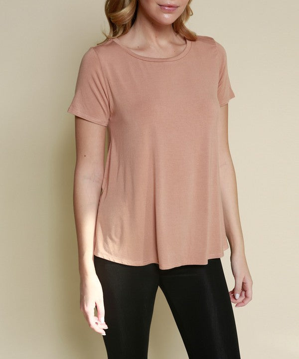 BAMBOO RELAX FIT CLASSIC TOP-Charmful Clothing Boutique