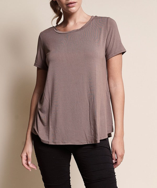 BAMBOO RELAX FIT CLASSIC TOP-Charmful Clothing Boutique