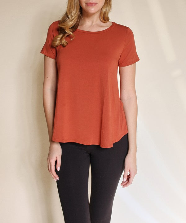 BAMBOO RELAX FIT CLASSIC TOP-Charmful Clothing Boutique