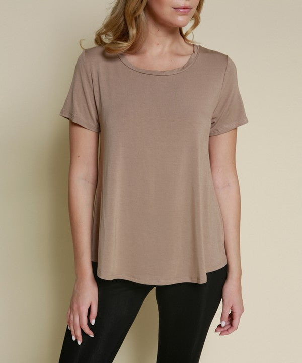 BAMBOO RELAX FIT CLASSIC TOP-Charmful Clothing Boutique