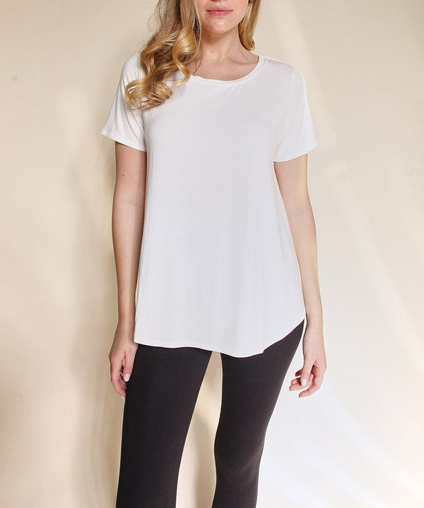 BAMBOO RELAX FIT CLASSIC TOP-Charmful Clothing Boutique