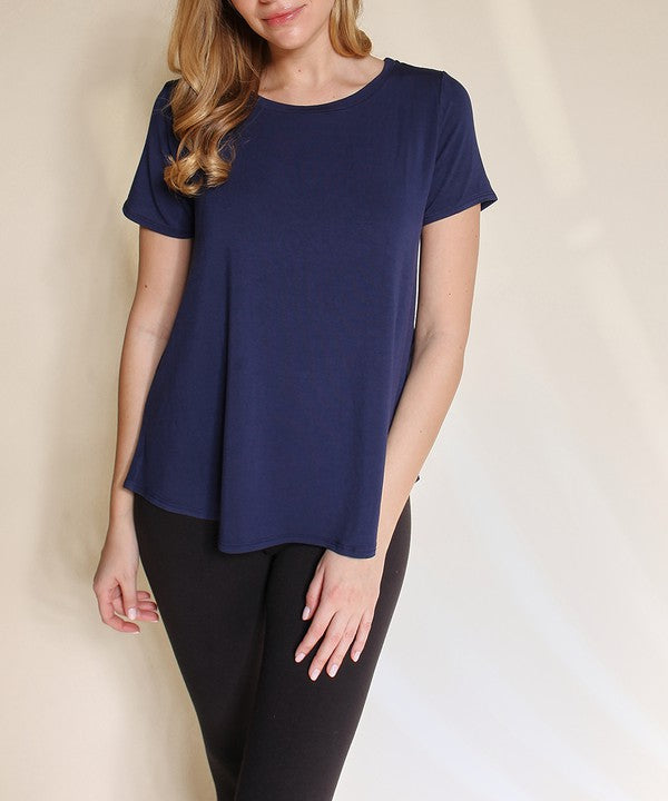 BAMBOO RELAX FIT CLASSIC TOP-Charmful Clothing Boutique