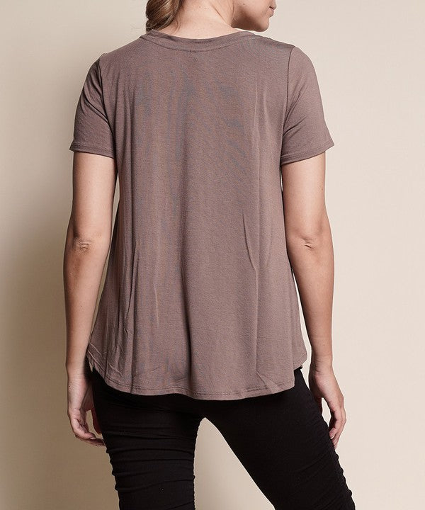 BAMBOO RELAX FIT CLASSIC TOP-Charmful Clothing Boutique