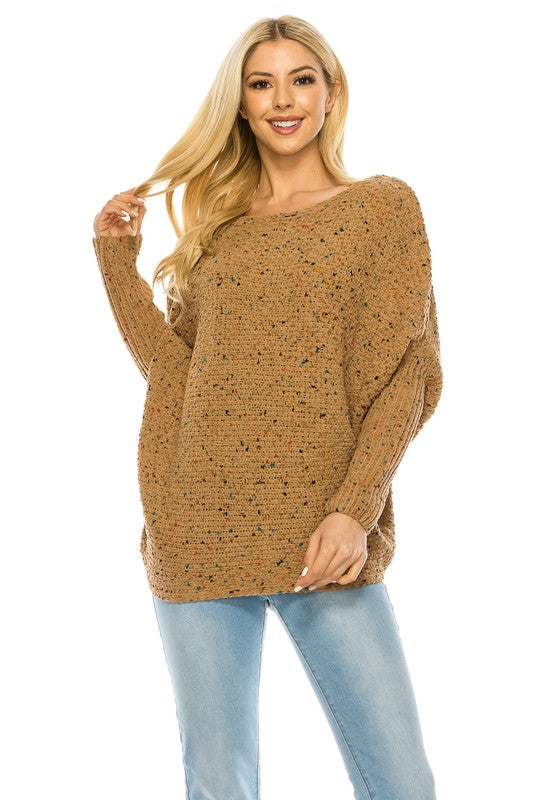 Multi color Sweater-Charmful Clothing Boutique