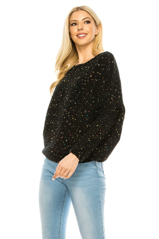 Multi color Sweater-Charmful Clothing Boutique