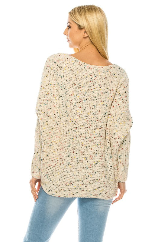 Multi color Sweater-Charmful Clothing Boutique