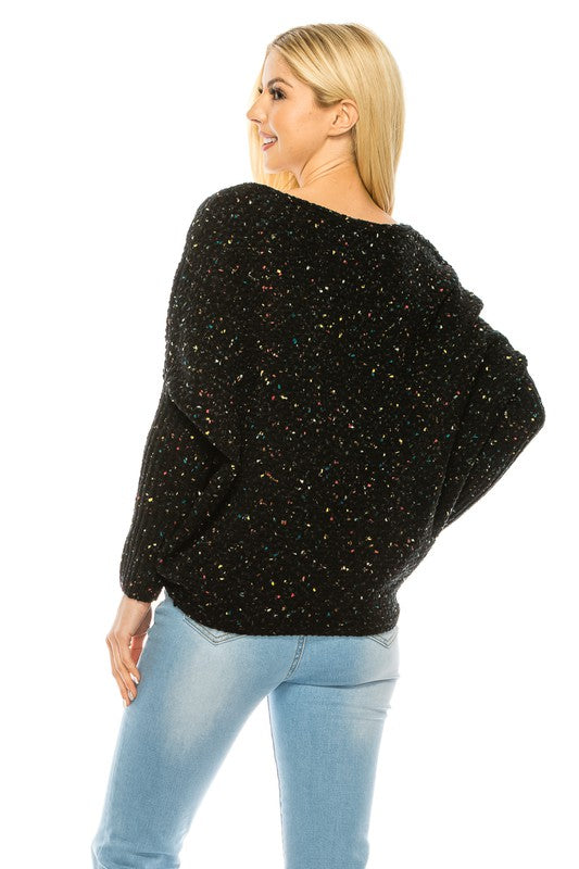 Multi color Sweater-Charmful Clothing Boutique